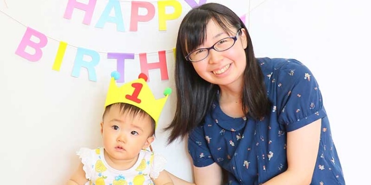 1歳のお誕生日会